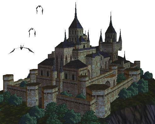 Kickass Castle in 3D.
